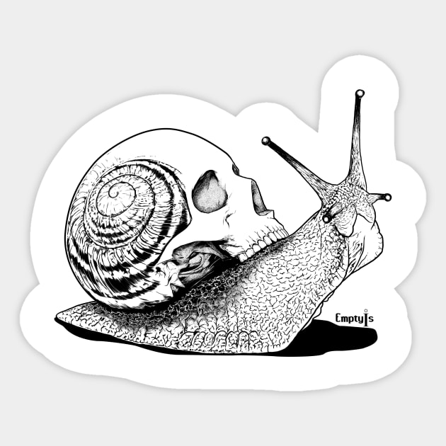 Death Snail Sticker by EmptyIs